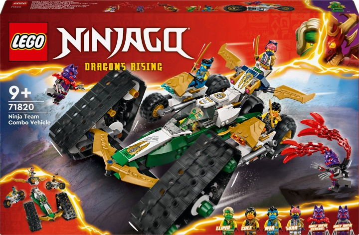 LEGO Ninjago 71820 - Ninja Team Multipurpose Vehicle in the group TOYS, KIDS & BABY PRODUCTS / Toys / Building toys / Lego at TP E-commerce Nordic AB (C69257)