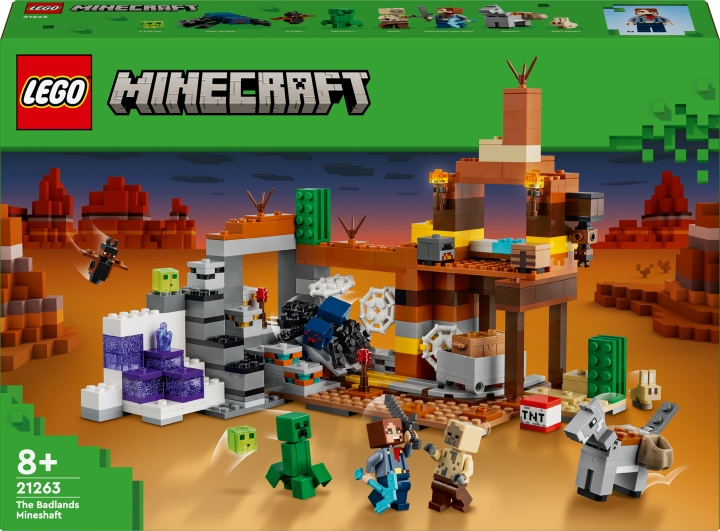 LEGO Minecraft 21263 - Wilderness Mine Shaft in the group TOYS, KIDS & BABY PRODUCTS / Toys / Building toys / Lego at TP E-commerce Nordic AB (C69259)