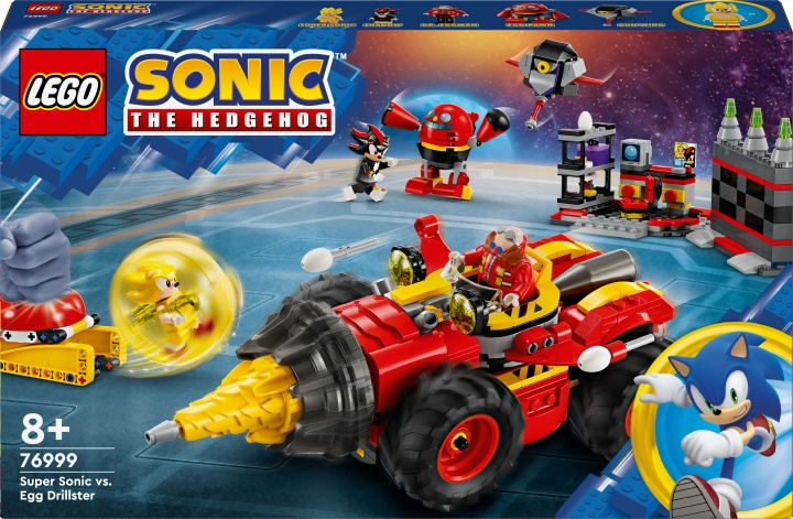 LEGO Sonic 76999 - Super Sonic vs. Egg Drillster in the group TOYS, KIDS & BABY PRODUCTS / Toys / Building toys / Lego at TP E-commerce Nordic AB (C69286)