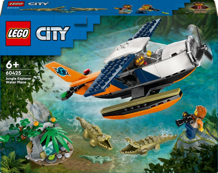 LEGO City Exploration 60425 - Jungle Explorer\'s Water Plane in the group TOYS, KIDS & BABY PRODUCTS / Toys / Building toys / Lego at TP E-commerce Nordic AB (C69291)