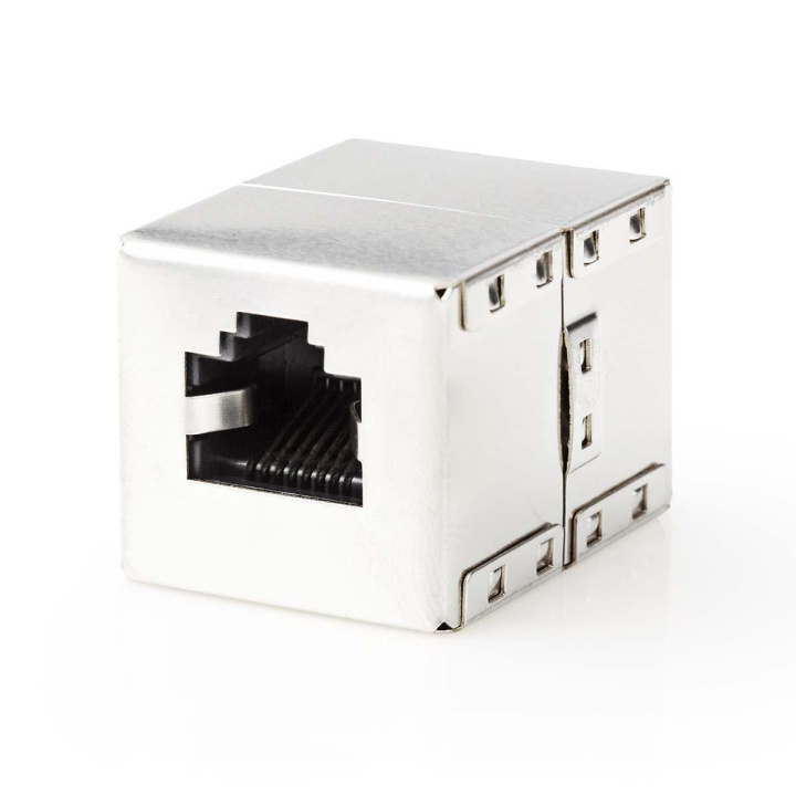 Nedis Network Coupler | CAT5 | Shielded | RJ45 Female | RJ45 Female | Straight | Metal | Box in the group COMPUTERS & PERIPHERALS / Network / Access points at TP E-commerce Nordic AB (C69324)