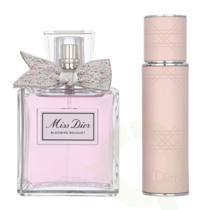 Dior Miss Dior Blooming Bouquet Giftset 110 ml Edt Spray 100ml/ Edt Spray 10ml Refillable in the group BEAUTY & HEALTH / Gift sets / Gift sets for her at TP E-commerce Nordic AB (C69464)