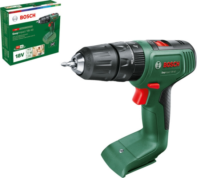 Bosch EasyDrill 18V-40 Solo cordless drill, without battery in the group HOME, HOUSEHOLD & GARDEN / Tools / Drills at TP E-commerce Nordic AB (C69501)