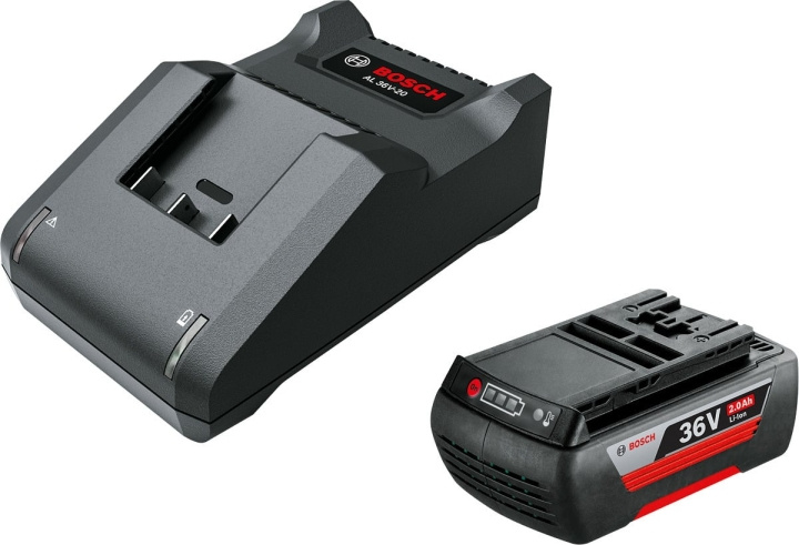 Bosch 36V Li-ion battery charger kit, 2.0 Ah battery and AL 36-20 charger in the group HOME, HOUSEHOLD & GARDEN / Tools / Batteries for power tools at TP E-commerce Nordic AB (C69515)