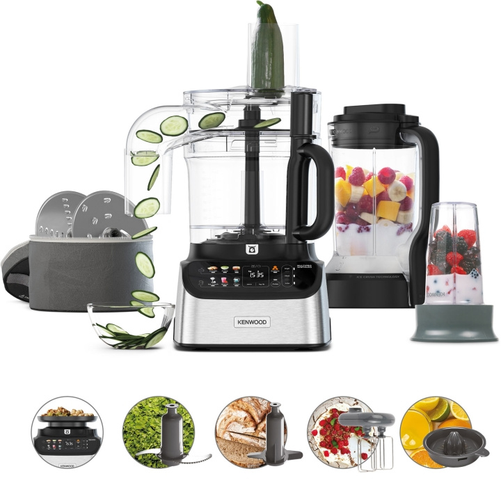 Kenwood Matberedare PRO FDM73.850SS MultiPro OneTouch in the group HOME, HOUSEHOLD & GARDEN / Household appliances / Food processor & Kitchen appliances / Food processors at TP E-commerce Nordic AB (C69585)