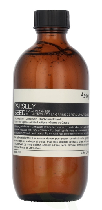 AESOP Parsley Seed Facial Cleanser 200 ml in the group BEAUTY & HEALTH / Skin care / Face / Cleaning at TP E-commerce Nordic AB (C69592)