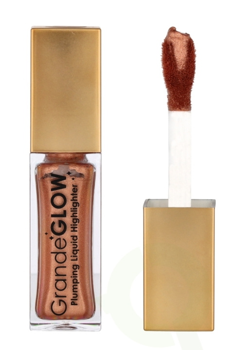 Grande GLOW Plumping Liquid Highlighter 10.3 ml Bronze Beam in the group BEAUTY & HEALTH / Makeup / Facial makeup / Contour/Highlight at TP E-commerce Nordic AB (C69598)