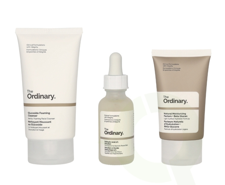 The Ordinary The Clear Set 110 ml Cleansing Cream 50ml/Face Serum 30ml/Face Cream 30 ml in the group BEAUTY & HEALTH / Gift sets / Gift sets for her at TP E-commerce Nordic AB (C69611)