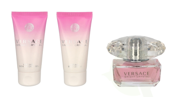 Versace Bright Crystal Giftset 150 ml Edt Spray 50ml/Shower Gel 50ml/Body Lotion 50ml in the group BEAUTY & HEALTH / Gift sets / Gift sets for her at TP E-commerce Nordic AB (C69642)