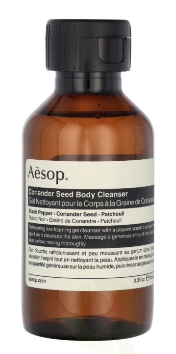 AESOP Coriander Seed Body Cleanser 100 ml in the group BEAUTY & HEALTH / Skin care / Body health / Bath & Shower gels at TP E-commerce Nordic AB (C69653)