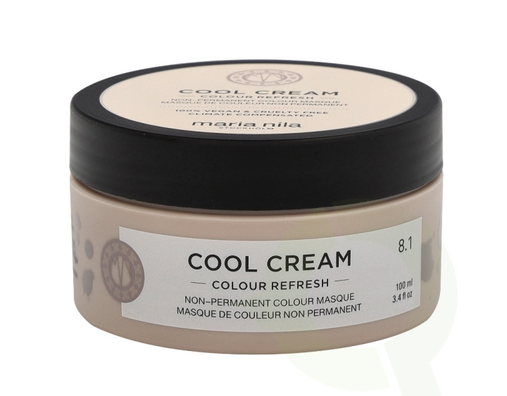 Maria Nila Colour Refresh Masque 100 ml Cool Cream in the group BEAUTY & HEALTH / Hair & Styling / Hair care / Hair Mask at TP E-commerce Nordic AB (C69667)