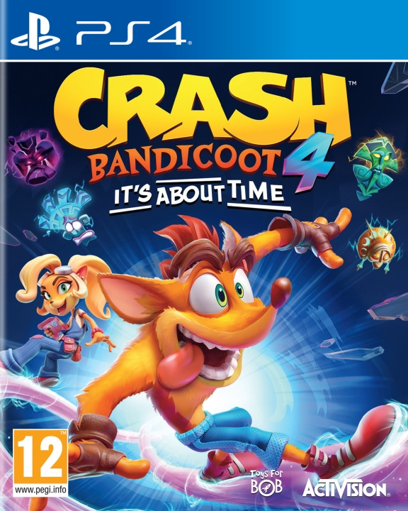 Activision Crash Bandicoot 4: It\'s About Time game, PS4 in the group HOME ELECTRONICS / Game consoles & Accessories / Sony PlayStation 4 / Games at TP E-commerce Nordic AB (C69735)