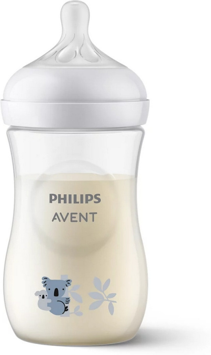 Philips Avent SCY903/67 Natural Response feeding bottle, 260 ml, koala in the group TOYS, KIDS & BABY PRODUCTS / Baby Gadgets / Pacifiers & Teething toys at TP E-commerce Nordic AB (C69780)