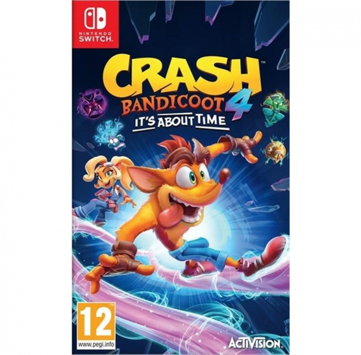 Activision Crash Bandicoot 4: It\'s About Time game, Switch in the group HOME ELECTRONICS / Game consoles & Accessories / Nintendo Switch / Games at TP E-commerce Nordic AB (C69798)