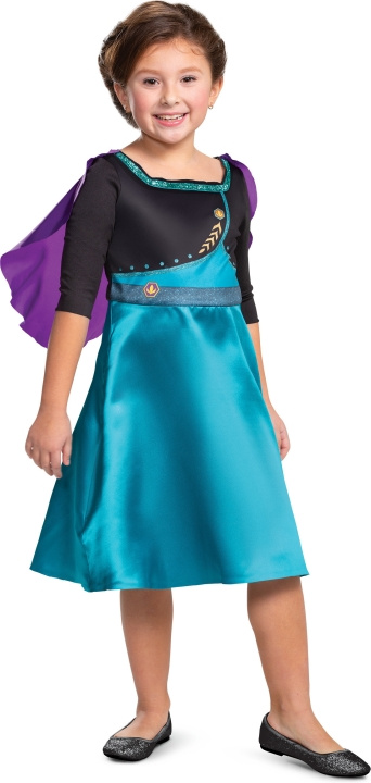 Disguise Queen Frozen Anna Basic Plus costume, 5-6 years, 99-123 cm in the group TOYS, KIDS & BABY PRODUCTS / Toys / Masquerade costumes at TP E-commerce Nordic AB (C69953)