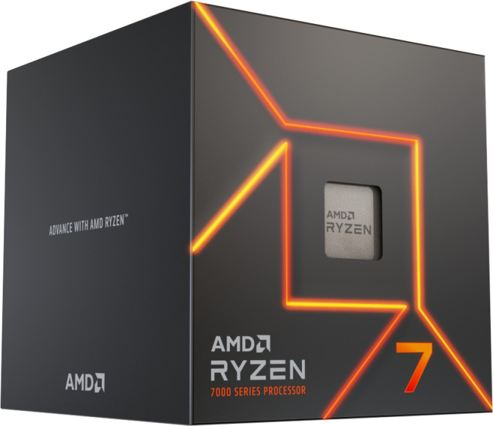 AMD Ryzen 7 7700 processor for AM5 in the group COMPUTERS & PERIPHERALS / Computer components / processors at TP E-commerce Nordic AB (C69969)