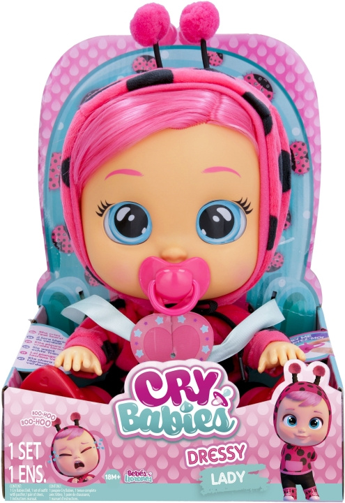 Cry Babies Dressy Lady baby doll in the group TOYS, KIDS & BABY PRODUCTS / Toys / Docks & Accessories at TP E-commerce Nordic AB (C69973)