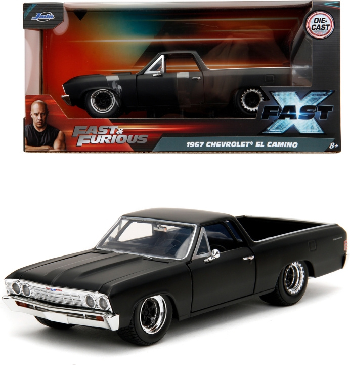 Jada Fast & Furious 1967 El Camino car, 19 cm in the group Sport, leisure & Hobby / Hobby / Plastic models / Cars at TP E-commerce Nordic AB (C69974)