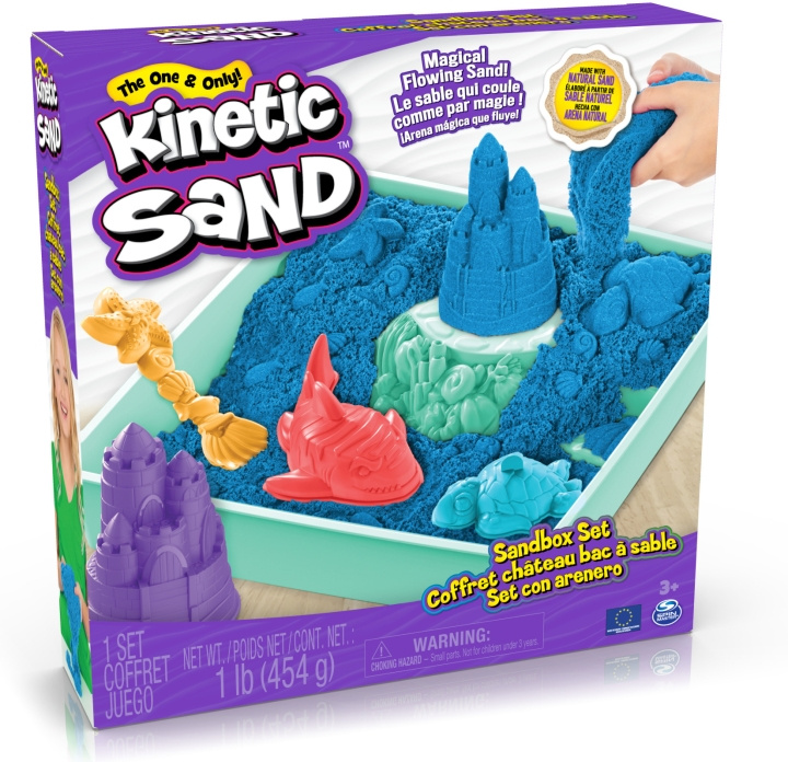 Kinetic Sand sandbox set, blue in the group TOYS, KIDS & BABY PRODUCTS / Toys / Toys at TP E-commerce Nordic AB (C69987)