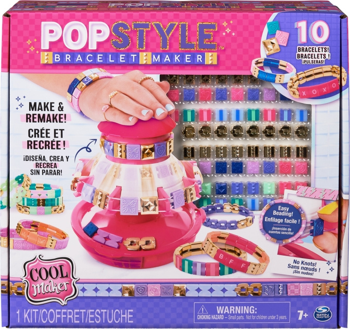 Cool Maker Popstyle - Bracelet making kit in the group TOYS, KIDS & BABY PRODUCTS / Toys / Crafts at TP E-commerce Nordic AB (C69989)