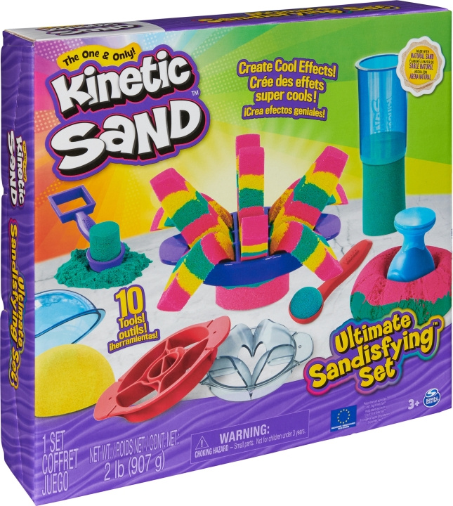 Kinetic Sand Ultimate Sandisfying - play set in the group TOYS, KIDS & BABY PRODUCTS / Toys / Toys at TP E-commerce Nordic AB (C69990)