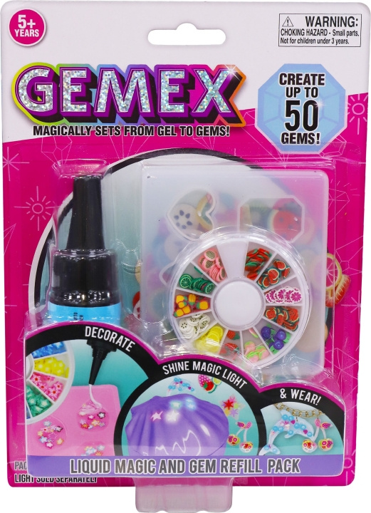 Gemex Refil gel and rhinestones in the group TOYS, KIDS & BABY PRODUCTS / Toys / Crafts at TP E-commerce Nordic AB (C70075)