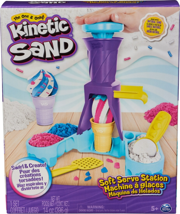 Kinetic Sand Soft Serve Station - ice cream play set in the group TOYS, KIDS & BABY PRODUCTS / Toys / Toys at TP E-commerce Nordic AB (C70083)