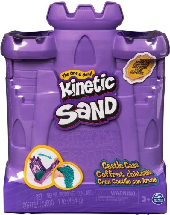 Kinetic Sand Castle Case, lime green in the group TOYS, KIDS & BABY PRODUCTS / Toys / Toys at TP E-commerce Nordic AB (C70087)