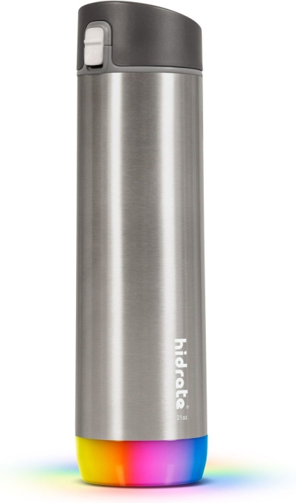 HidrateSpark PRO Chug Water bottle, 0,62 L, silver in the group Sport, leisure & Hobby / Outdoor recreation / Thermoses & Water Bottles at TP E-commerce Nordic AB (C70125)