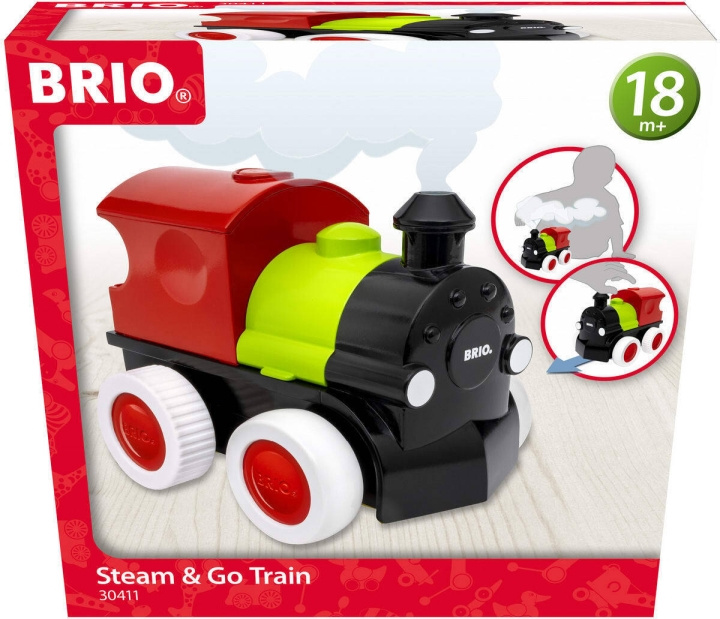 BRIO 30411 - Steam & Go Train in the group TOYS, KIDS & BABY PRODUCTS / Baby toys / Activity toys at TP E-commerce Nordic AB (C70142)