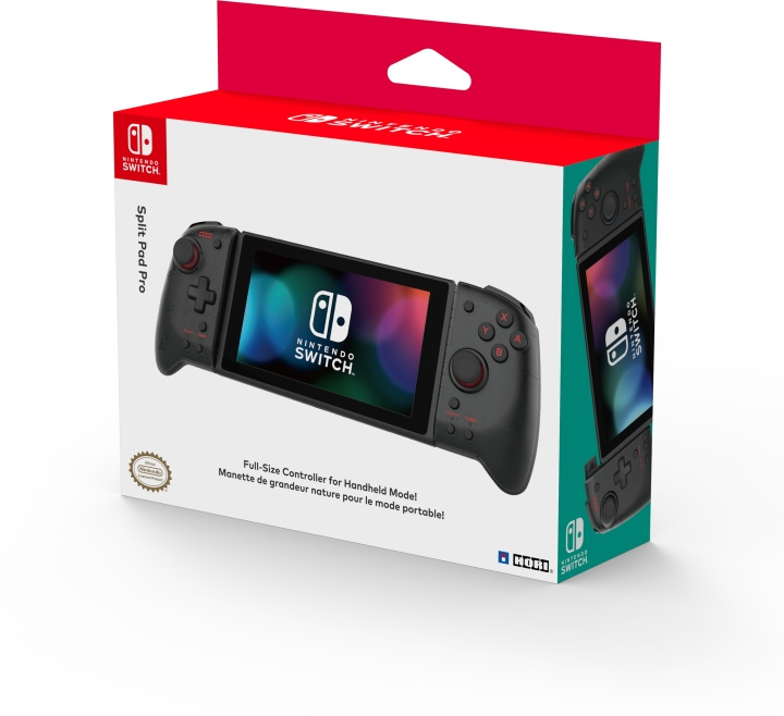 HORI Split Pad Pro Black game controller, Switch / Switch OLED in the group HOME ELECTRONICS / Game consoles & Accessories / Nintendo Switch / Accessories at TP E-commerce Nordic AB (C70151)