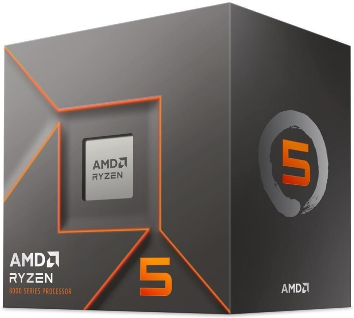 AMD Ryzen 5 8400F processor for AM5 platform in the group COMPUTERS & PERIPHERALS / Computer components / processors at TP E-commerce Nordic AB (C70160)