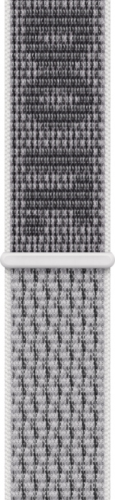 Apple Watch 41 mm Summit White/Black Nike Sport Loop Strap (MPHV3) in the group SMARTPHONE & TABLETS / Excercise, home & leisure / Apple Watch & Accessories / Accessories at TP E-commerce Nordic AB (C70178)