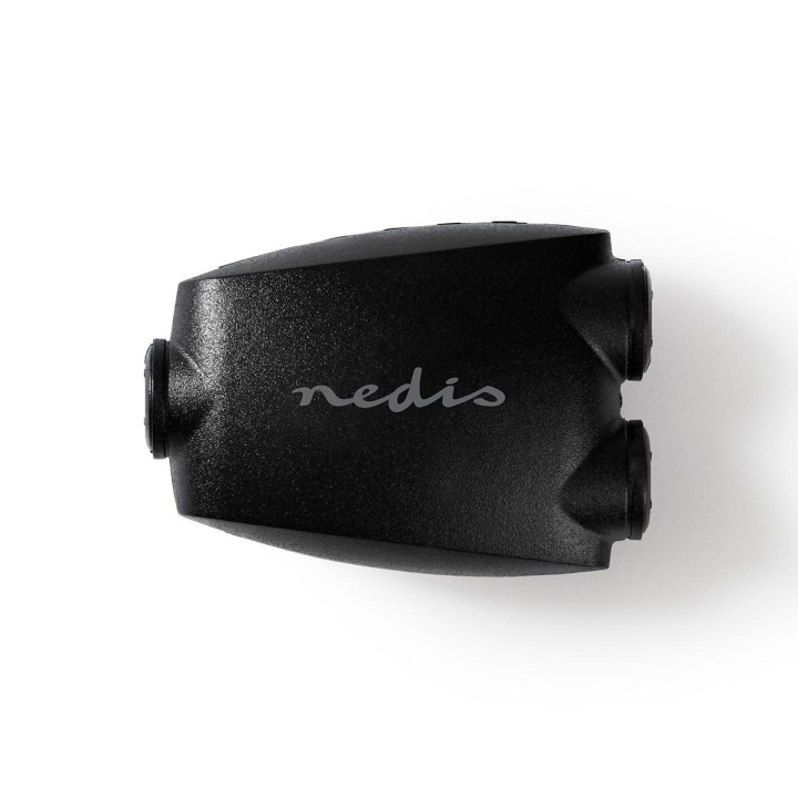 Nedis TosLink Adapter | TosLink Female | 2x TosLink Female | Splitter | ABS | Black | 1 pcs | Blister in the group HOME ELECTRONICS / Cables & Adapters / Speaker cables at TP E-commerce Nordic AB (C70198)