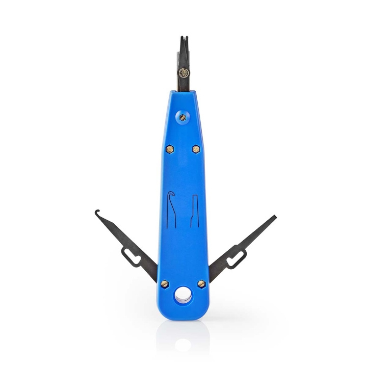 Nedis Pullers and Extractors | Suitable for: All Telecom Wiring / LSA Punch Tool / LSA Strips | Blue in the group COMPUTERS & PERIPHERALS / Computer components / Tools & Mounting at TP E-commerce Nordic AB (C70208)