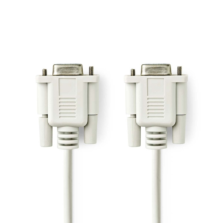 Nedis Null Modem cable | D-SUB 9-Pin Female | D-SUB 9-Pin Female | Nickel Plated | 2.00 m | Round | PVC | Ivory | Label in the group COMPUTERS & PERIPHERALS / Computer cables / Other computer cables at TP E-commerce Nordic AB (C70209)