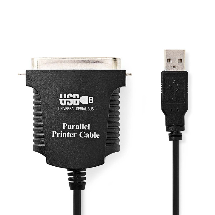 Nedis Parallel Cable | USB-A Male | Centronics 36-Pin Male | Nickel Plated | 2.00 m | Round | PVC | Envelope in the group COMPUTERS & PERIPHERALS / Computer cables / Other computer cables at TP E-commerce Nordic AB (C70211)