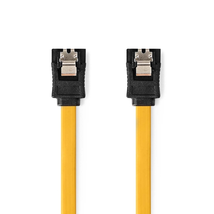 Nedis SATA Cable | 6 Gbps | SATA 7-Pin Female | SATA 7-Pin Female | Nickel Plated | 1.00 m | Flat | PVC | Yellow | Box in the group COMPUTERS & PERIPHERALS / Computer cables / Internal / SATA at TP E-commerce Nordic AB (C70263)