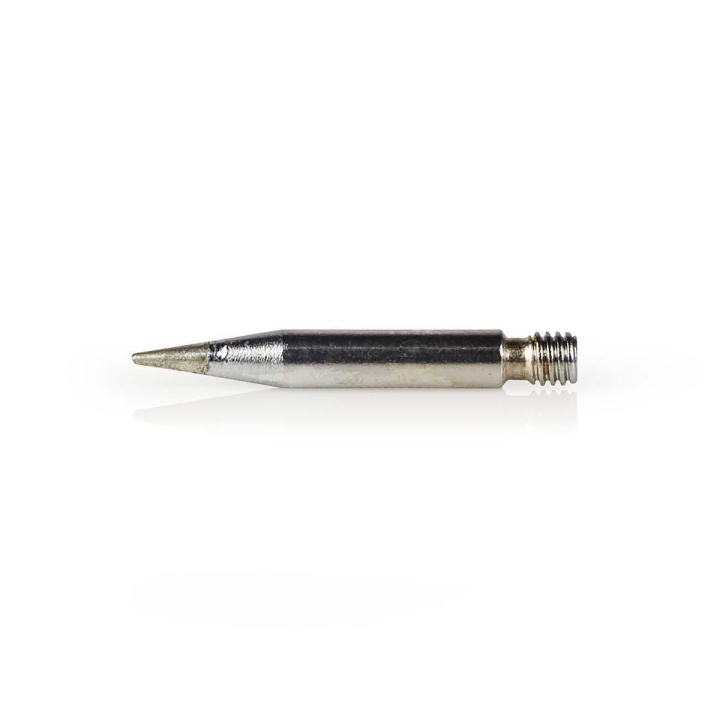 Nedis Soldering Tip | 1.0 mm | Round | Suitable for: SOIR30TP | Silver in the group HOME, HOUSEHOLD & GARDEN / Tools / Other tools & Accesories at TP E-commerce Nordic AB (C70266)