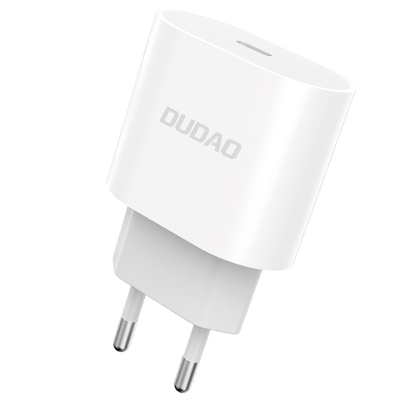 Dudao A8SEU Adapter 20Watt 1xUSB-C in the group SMARTPHONE & TABLETS / Chargers & Cables / Wall charger / Wall charger USB-C at TP E-commerce Nordic AB (C70274)