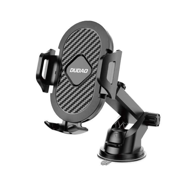 Dudao F2S Upgrade foldable suction cup phone holder Black in the group CAR / Car holders / Car holder smartphone at TP E-commerce Nordic AB (C70295)