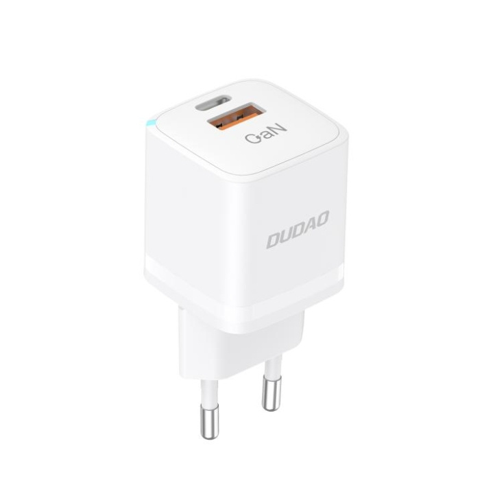 Dudao A13Pro Adapter 33Watt GaN 1xUSB-C + 1xUSB-A in the group SMARTPHONE & TABLETS / Chargers & Cables / Wall charger / Wall charger USB-C at TP E-commerce Nordic AB (C70302)