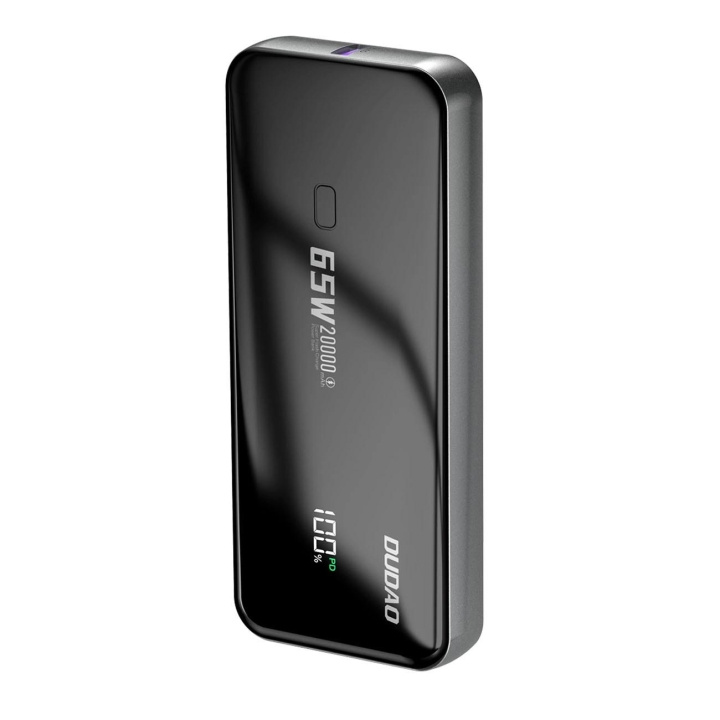 Dudao K65 powerbank 20000mAh PD 65W Black in the group SMARTPHONE & TABLETS / Chargers & Cables / Powerbanks at TP E-commerce Nordic AB (C70319)