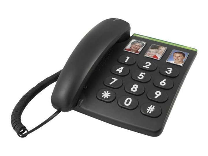 Doro PhoneEasy 331ph Sladdansluten telefon in the group HOME ELECTRONICS / Audio & Picture / Fixed telephony at TP E-commerce Nordic AB (C70326)