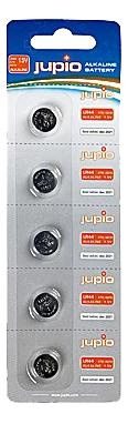 Jupio Battery, 5 x LR44, Alkaline in the group HOME ELECTRONICS / Batteries & Chargers / Batteries / Button cell at TP E-commerce Nordic AB (C70447)