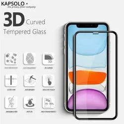 KAPSOLO Tempered GLASS iPhone 13 Pro/13 Ultimate curved Screen Prote in the group SMARTPHONE & TABLETS / Phone cases / Apple / iPhone 13 Pro at TP E-commerce Nordic AB (C70457)