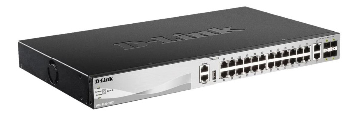 D-Link 24 x 10/100/1000BASE-T ports Layer 3 Stackable in the group COMPUTERS & PERIPHERALS / Network / Switches at TP E-commerce Nordic AB (C70465)