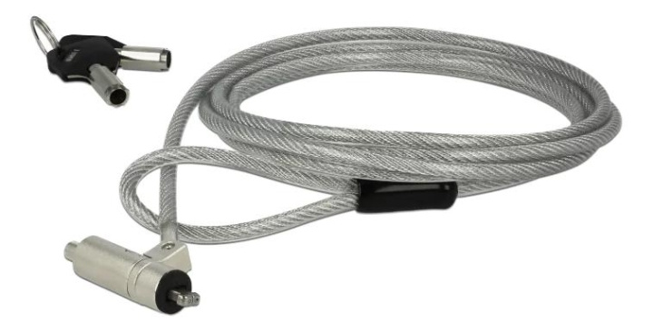 DeLOCK Laptop Security Cable with Key Lock for HP Nano slot in the group COMPUTERS & PERIPHERALS / Computer accessories / Other at TP E-commerce Nordic AB (C70499)