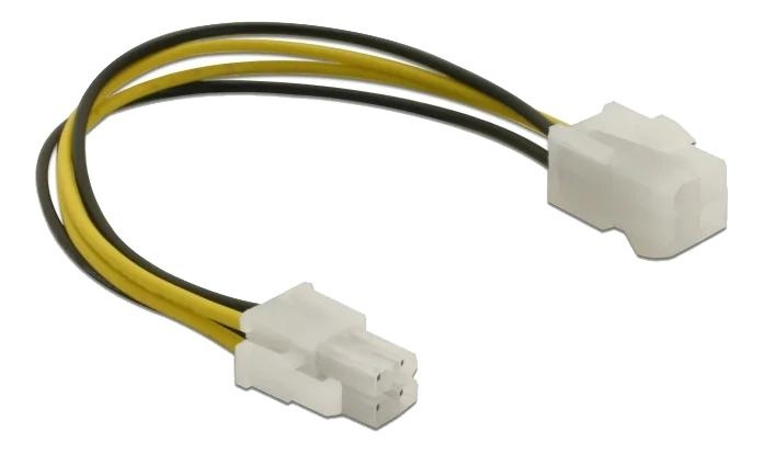 DeLOCK Extension cable P4 4 pin male > P4 4 pin female 15 cm in the group COMPUTERS & PERIPHERALS / Computer cables / Internal / Power cables & Adapters at TP E-commerce Nordic AB (C70502)