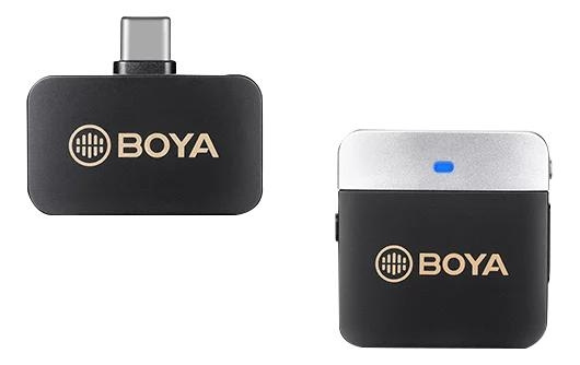 BOYA Ultracompact 2.4GHz Dual-Channel Wireless Microphone System in the group COMPUTERS & PERIPHERALS / Computer accessories / Microphones at TP E-commerce Nordic AB (C70562)